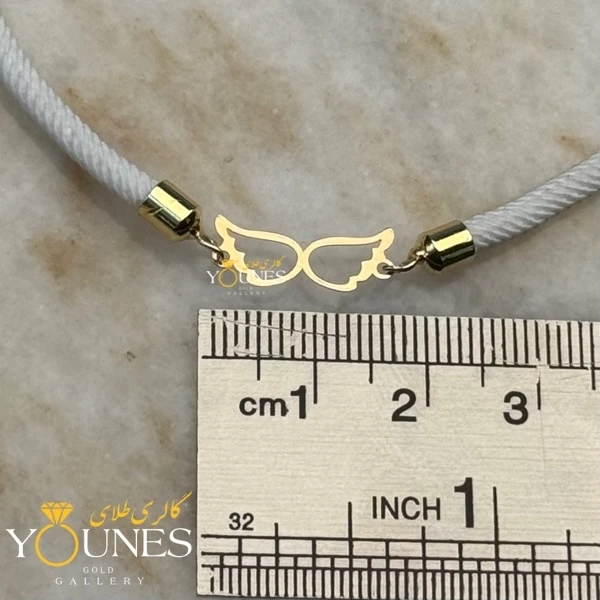 دستبند بال فرشته طلا لیزری